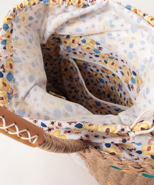 「PAUL & JOE ACCESSOIRES」 トートバッグ FREE キャメル レディース_画像4