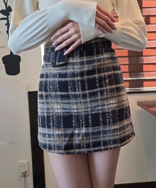 スカート タータンチェック ボックスミニ ミニスカート : ZOZOTOWN