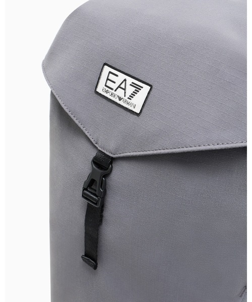 EMPORIO ARMANI ナイロンポリウレタン素材バッグ グレー系 男女兼用 EA7 デイバック リュック 「オンライン限定」「エンポリオ アルマーニ
