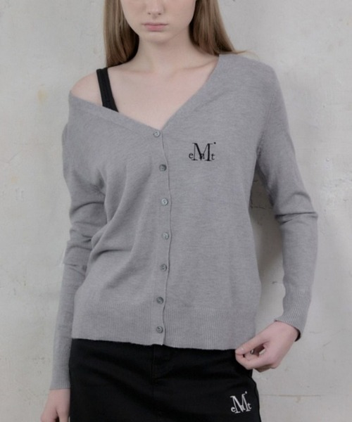【日本未発売／ＷＥＢ限定】MUCENT(ムセント)/Vネックカーディガン MUCENT（ムセント） カーディガン MUCENT／REITZVネックカーディガン