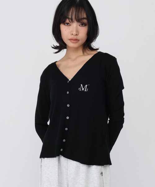 【日本未発売／ＷＥＢ限定】MUCENT(ムセント)/Vネックカーディガン MUCENT（ムセント） カーディガン MUCENT／REITZVネックカーディガン