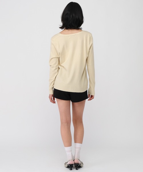【日本未発売／ＷＥＢ限定】MUCENT(ムセント)/Vネックカーディガン MUCENT（ムセント） カーディガン レディース メンズ : ZOZOTOWN Yahoo