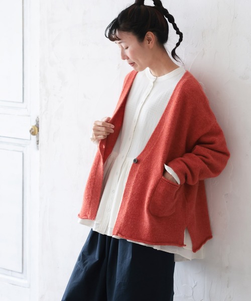 「soulberry」 カーディガン L グリーン レディース_画像4