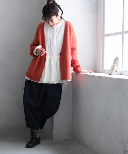 「soulberry」 カーディガン L グリーン レディース_画像5