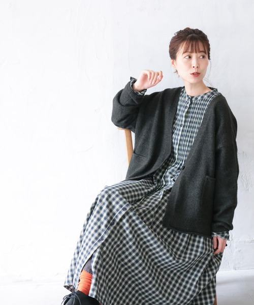 「soulberry」 カーディガン L グリーン レディース_画像7