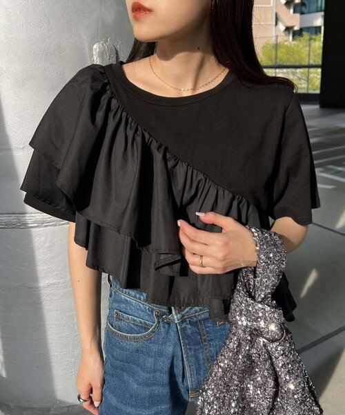 「CIAOPANIC TYPY」 半袖Tシャツ ONE SIZE ミント レディース_画像4