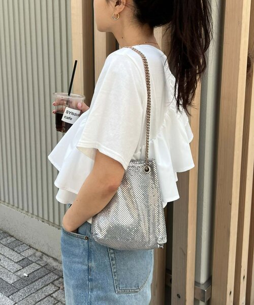 「CIAOPANIC TYPY」 半袖Tシャツ ONE SIZE ミント レディース_画像8