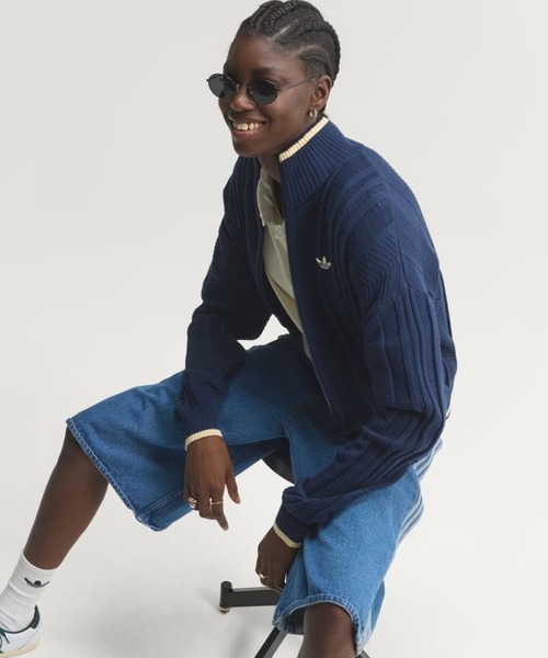adidas（アディダス） タートルネック ニット セーター 「adidas