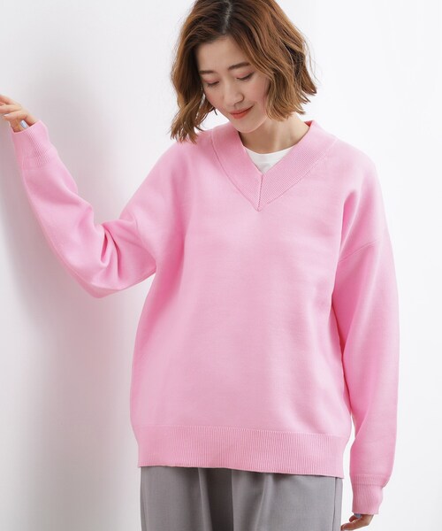 【即日発送】　 ピンク ロゴ入り ニットセーター ロゴ入りニットセーター｜ピンクハウスオフィシャルオンラインストア