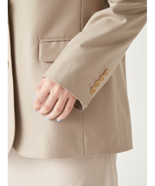 「FRAY I.D」 テーラードジャケット 0 ベージュ レディース_画像7