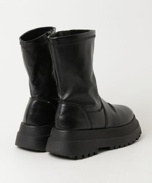 「SVEC」 ショートブーツ 39 ブラック レディース_画像2