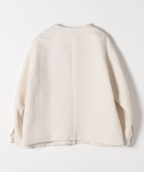 SHIPS any 「SHIPS any」 ツイードジャケット ONE SIZE ネイビー