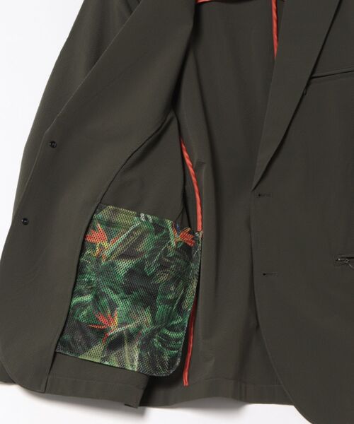 IKKA LOUNGE ジャケット テーラードジャケット シアサッカージャケット