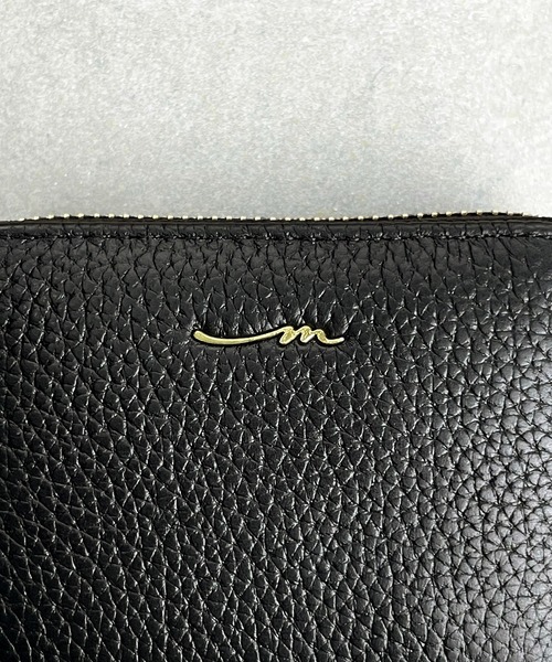 MAISON SELECT ミニ 財布 1D73 本革 ラウンドファスナー ミニ