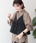 uvカット ブラウス シャツ 「イージーケア・...の詳細画像5
