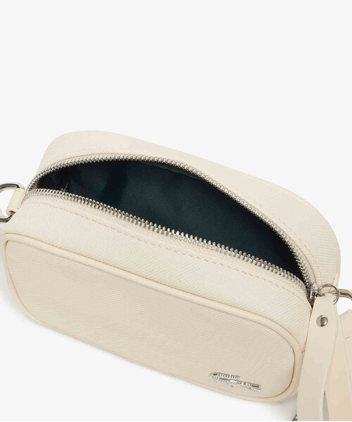 「LACOSTE」 ショルダーバッグ FREE オフホワイト レディースの画像