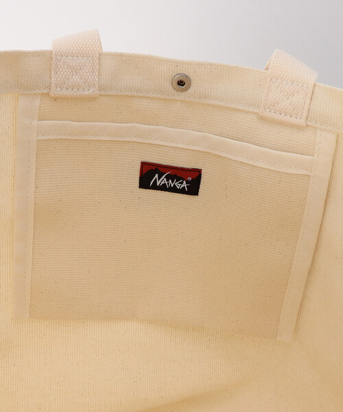 NANGA（ナンガ） トートバッグ NANGA LOGO 2WAY CANVAS TOTE BAG ロゴ