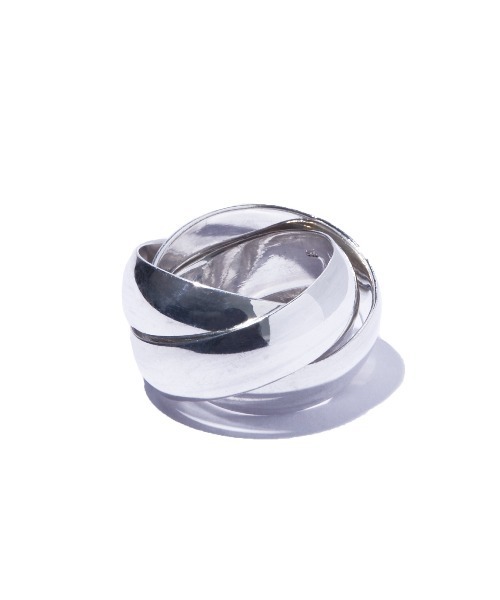 指輪 リング 「IRIS 47」tre wide ring/トレ ワイド リング レディースの画像