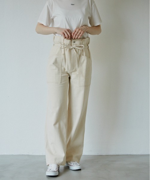 「idem」 デニムパンツ MEDIUM ネイビー レディース_画像8