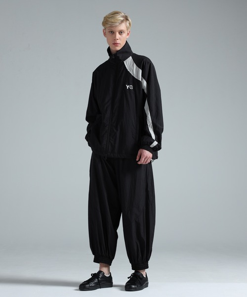 M*C様 ワイスリー STRIPES NYLON PANTS Mサイズ Y-3 パンツ RAW EDGE 3 STRIPES NYLON SHELL PANTS メンズ : ZOZOTOWN