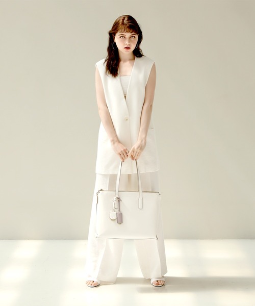 「Jewelna Rose」 トートバッグ FREE グレイッシュベージュ レディース_画像2