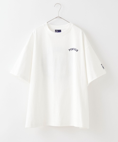 「PEN FIELD」 半袖Tシャツ L グリーン メンズ_画像2