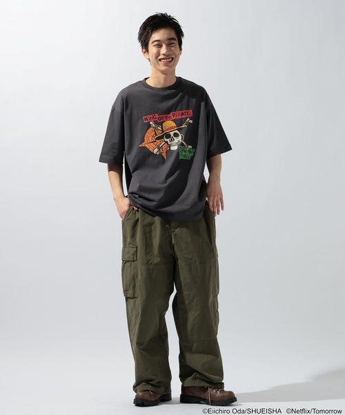niko and…（ニコアンド） tシャツ 「Netflixシリーズ実写版「ONE PIECE