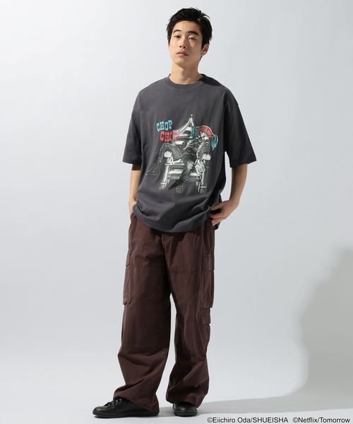 niko and…（ニコアンド） tシャツ 「Netflixシリーズ実写版「ONE PIECE