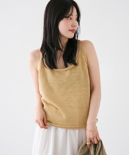 Plage プラージュ キャミソール plage（プラージュ） キャミソール Knit キャミソール : ZOZOTOWN