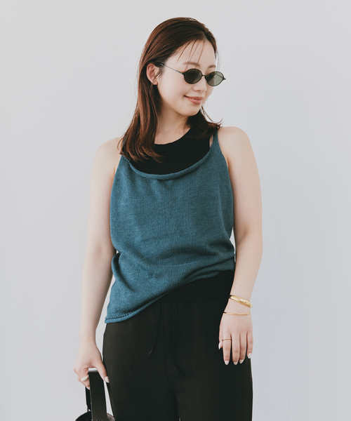 plage（プラージュ） キャミソール Knit キャミソール : ZOZOTOWN