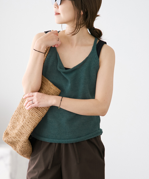 plage（プラージュ） キャミソール Knit キャミソール : ZOZOTOWN