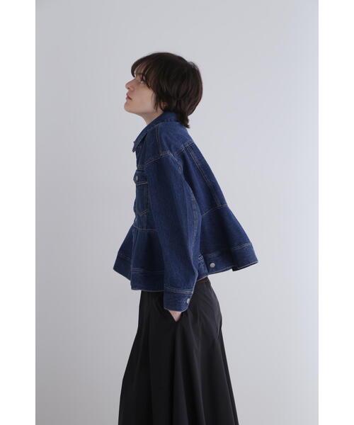 「LE PHIL」 デニムジャケット FREE ブルー レディース_画像5