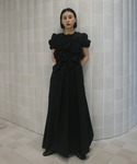 ワンピース 夏 半袖 BUMPY GATHER...の詳細画像5