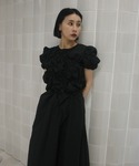 ワンピース 夏 半袖 BUMPY GATHER...の詳細画像4