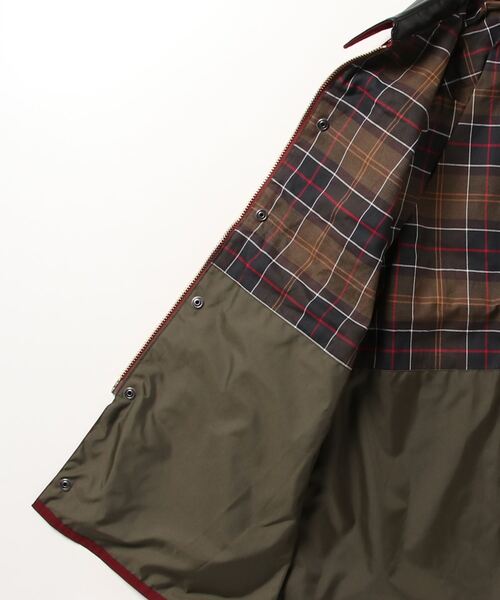 Barbour（バブアー） レザージャケット 38 ワインレッド レディース