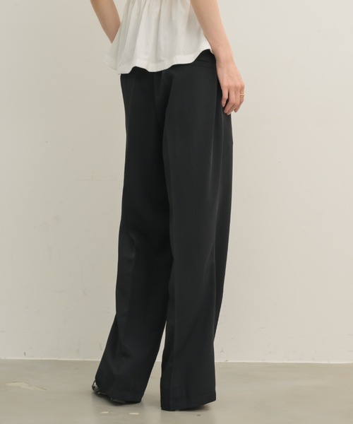 「NEUNA」 スラックス MEDIUM ライトグレー レディース_画像6