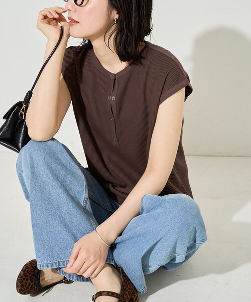 FREAK'S STORE（フリークスストア） ヘンリーネック tシャツ 限定展開