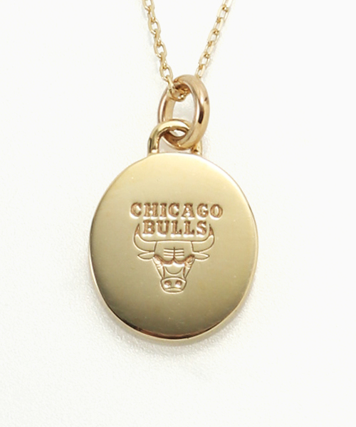 ネックレス Off The Court by NBA K10GOLD NECKLACE BU メンズの画像