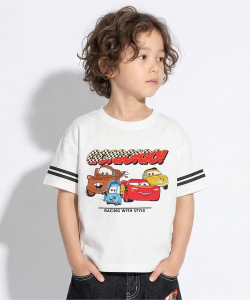 Disney（ディズニー） tシャツ カーズ キャラクター集合Tシャツ 1582K