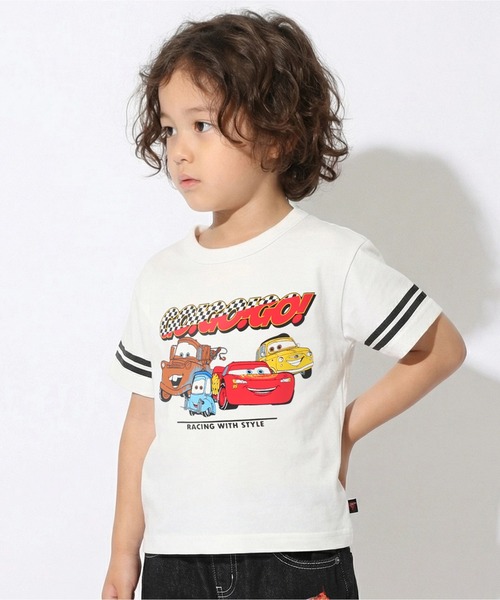 Disney（ディズニー） tシャツ カーズ キャラクター集合Tシャツ 1582K