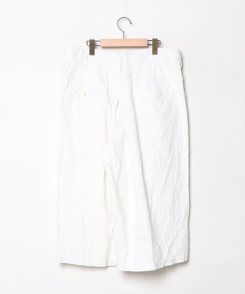 「s'yte」 クロップドパンツ 3 ホワイト メンズ_画像2