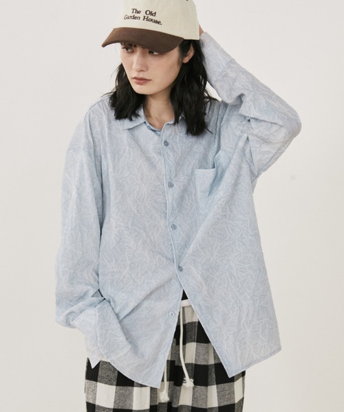 「MERLOT」 長袖シャツ FREE イエロー レディース_画像8
