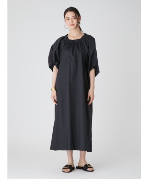 「Mila Owen」 7分袖ワンピース ONE SIZE ベージュ レディース_画像7