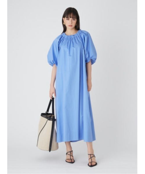 「Mila Owen」 7分袖ワンピース ONE SIZE ベージュ レディース_画像9