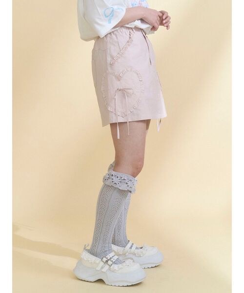 ハイソックス 靴下 靴下屋×merry jenny flower lace knit sock レディース | merry jenny | 14