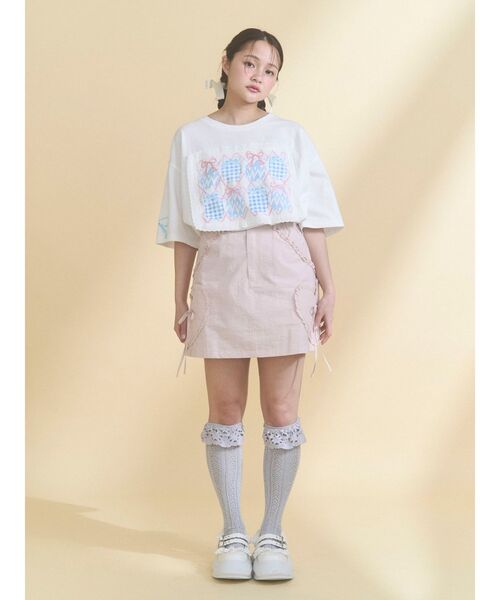 ハイソックス 靴下 靴下屋×merry jenny flower lace knit sock レディース | merry jenny | 15