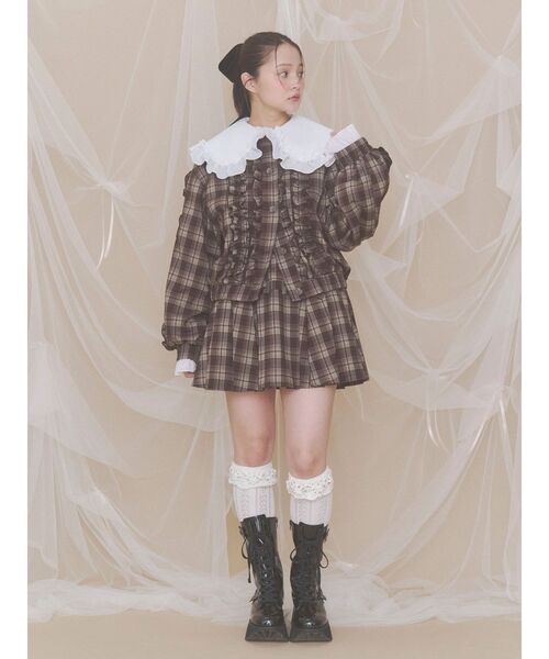 ハイソックス 靴下 靴下屋×merry jenny flower lace knit sock レディース | merry jenny | 17