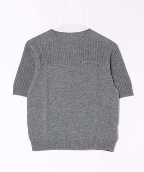 「DECADE CLASSIC」 半袖ニット MEDIUM ダークグレー レディース | DECADE CLASSIC | 03