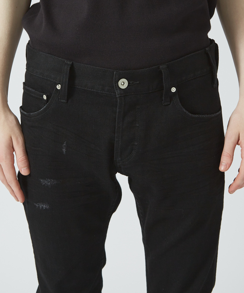 「5351 POUR LES HOMMES」 スキニーデニムパンツ 46 ブラック メンズ_画像8