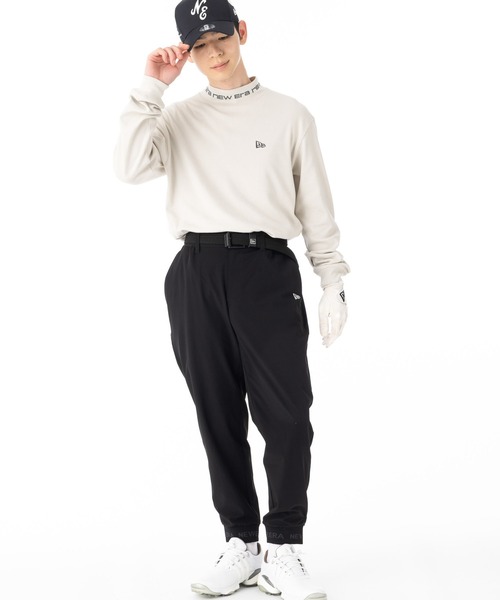 NEW ERA（ニューエラ） パンツ ゴルフ リブパンツ 裾ジャカードロゴ